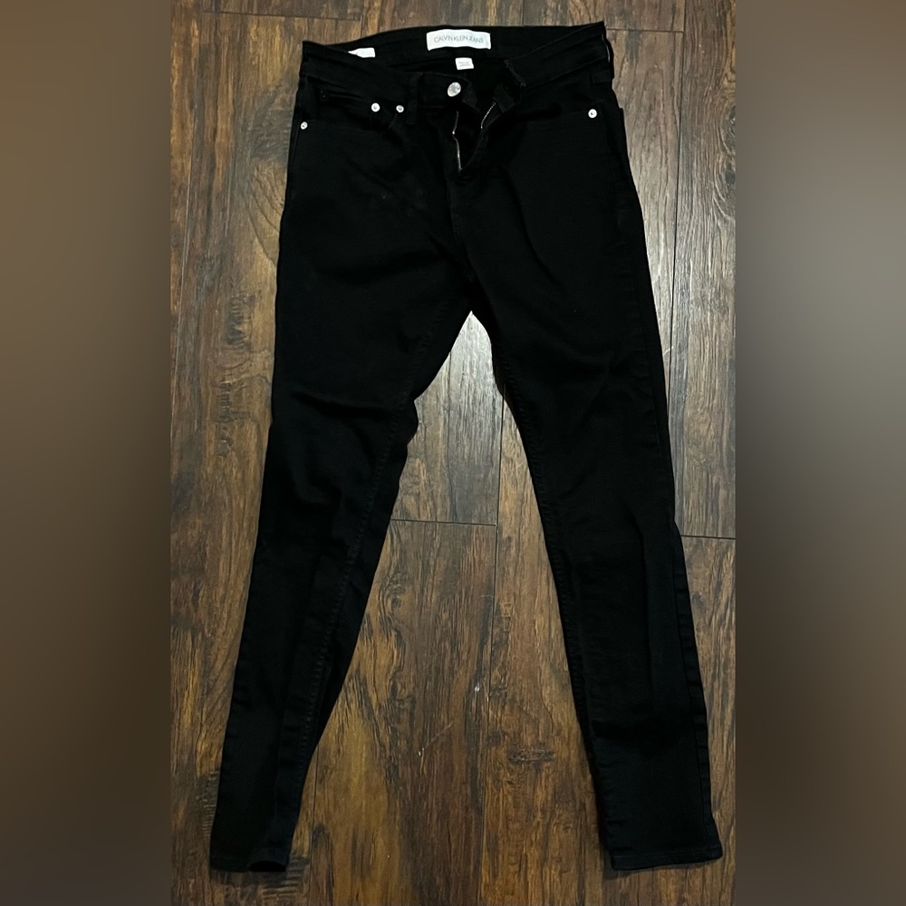 Calvin Klein Men’s Skinny black jeans